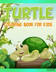 Turtle Coloring Book For Kids