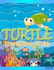 Turtle Coloring Book For Kids