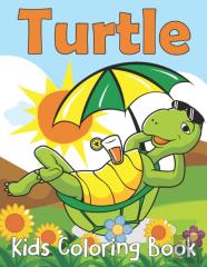 Turtle Kids Coloring Book