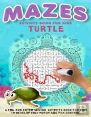 Turtle Mazes Activity Book For Kids