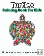 Turtles Coloring Book For Kids