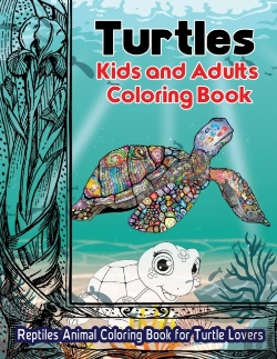 Bertrand.pt - Turtles Kids And Adults Coloring Book