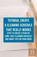 Tutorial Create A Cleaning Schedule That Really Works