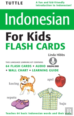 Bertrand.pt - Tuttle Indonesian For Kids Flash Cards