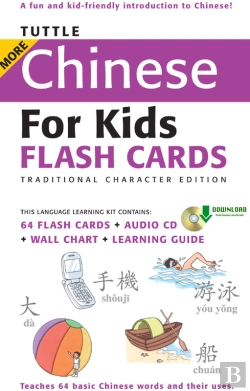Bertrand.pt - Tuttle More Chinese For Kids Flash Cards Traditional Charact
