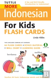 Tuttle More Indonesian For Kids Flash Cards