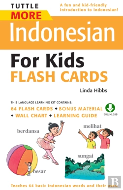 Bertrand.pt - Tuttle More Indonesian For Kids Flash Cards