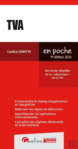 Bertrand.pt - Tva : Une Étude Détaillée De La « Mécanique » De La Tva (11e Édition)