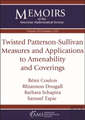 Twisted Patterson-Sullivan Measures And Applications To Amenability And Coverings