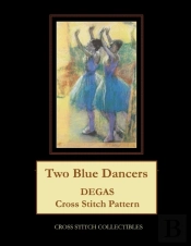Two Blue Dancers: Degas Cross Stitch Pat