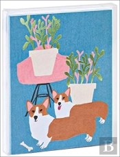 Two Corgis Notecard Set