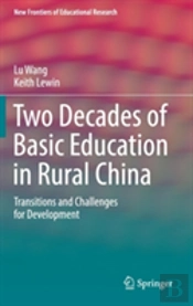 Two Decades Of Basic Education In Rural China