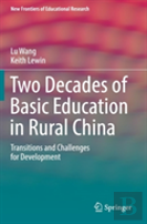 Two Decades Of Basic Education In Rural China