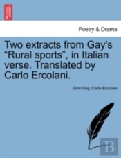 Two Extracts From Gay'S  Rural Sports ,