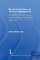 Two Hundred Years Of Accounting Research