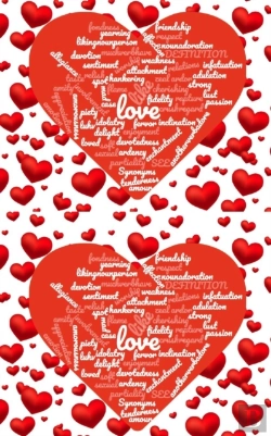 Bertrand.pt - Two Of Hearts  Valentine'S  Creative  Blank Journal