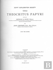 Two Theocritus Papyri