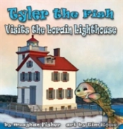 Tyler The Fish Visits The Lorain Lighthouse