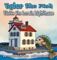 Tyler The Fish Visits The Lorain Lighthouse