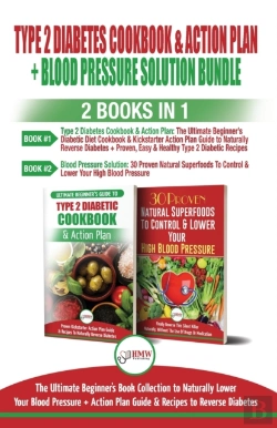 Bertrand.pt - Type 2 Diabetes Cookbook And Action Plan & Blood Pressure Solution - 2 Books In 1 Bundle