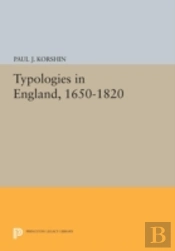 Typologies In England, 1650-1820