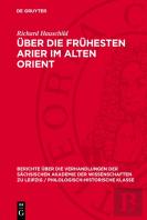 Uber Die Fruhesten Arier Im Alten Orient