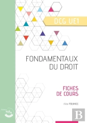 Ue 1 : Fondamentaux Du Droit ; Dcg ; Fiches De Cours (Édition 2025)