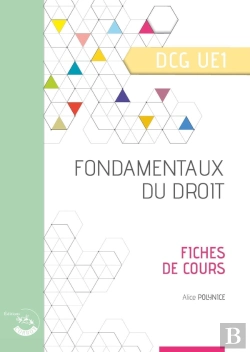 Bertrand.pt - Ue 1 : Fondamentaux Du Droit ; Dcg ; Fiches De Cours (Édition 2025)