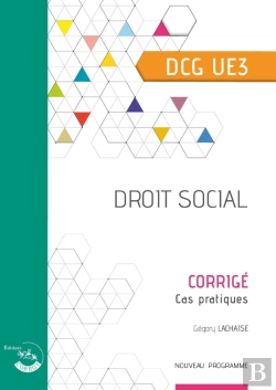 Bertrand.pt - Ue 3 : Droit Social ; Dcg ; Corrigé (Édition 2025)