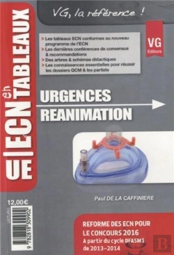 Bertrand.pt - Ue Ecn En Tableaux Urgences Reanimation