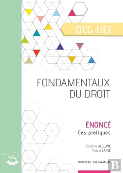 Bertrand.pt - Ue1 : Fondamentaux Du Droit ; Dcg ; Énoncé (Édition 2024)