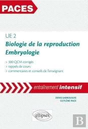 Ue2 - Biologie De La Reproduction - Embryologie