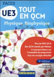 Ue3 Tout En Qcm Paces - 3e Ed.