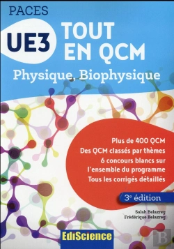 Bertrand.pt - Ue3 Tout En Qcm Paces - 3e Ed.