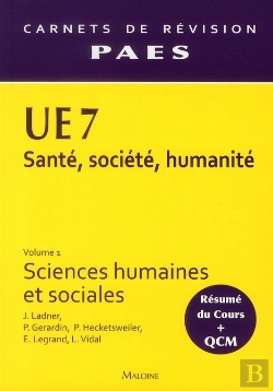 Bertrand.pt - Ue7 Sciences Humaines Et Sociales Volume 1