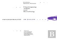 Uebertragung, Affekt Und Beziehung