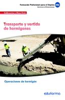 Ufo200: Transporte Y Vertido De Hormigones. Certificado De P