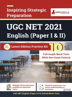 Bertrand.pt - Ugc Net English 2021 10 Full-Length Mock Test (Paper I & Ii) With Latest Exam Pattern
