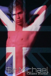 Uk  British Flag  Sexy Sir Michael Designer  Creative Blank Journal