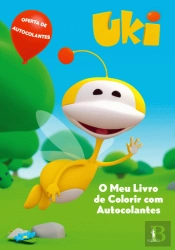 Uki Colorir com Autocolantes