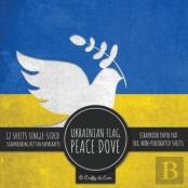 Ukrainian Flag Peace Dove Scrapbook Paper Pad