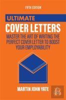 Ultimate Cover Letters