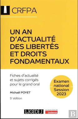Bertrand.pt - Un An D'Actualite Des Libertes Fondamentales, 5eme Edition