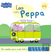 Un Cuento Para Cada Letra: C, Q, G, Gu, R (Sonido Suave), B, V, Z, Ce-Ci (Leo Con Peppa Pig 4)