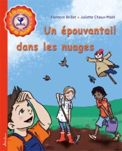 Un Épouvantail Dans Les Nuages