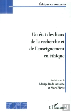 Bertrand.pt - Un État Des Lieux De La Recherche Et De L'Enseignement En Éthique