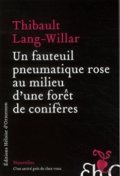 Un Fauteuil Pneumatique Rose Au Milieu D'Une Foret De Coniferes