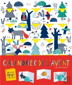 Bertrand.pt - Un Hiver En Forêt ; Calendrier Pop-Up