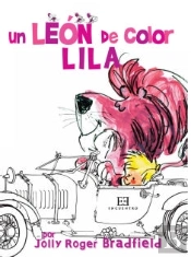 Un León De Color Lila