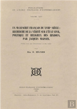 Bertrand.pt - Un Manuscrit Français Du Xviii Siècle ; Recherche De La Vérité Sur L'État Civil, Politique Et Religieux